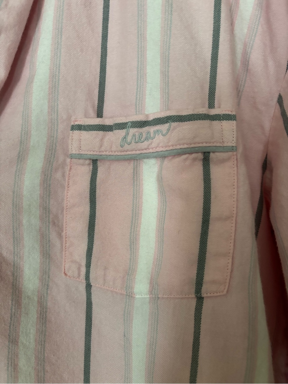 Victoria’s Secret Pink Striped Pajama Set - great condition, M - Picture 2 of 7
